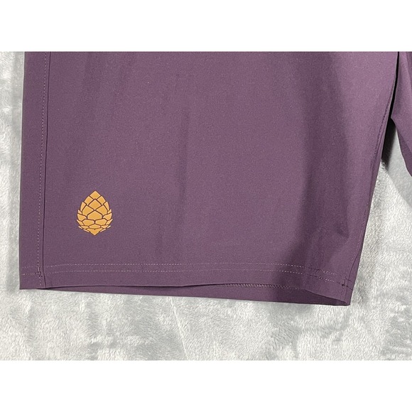 Stio CFS Board Shorts Mens 38X21.5 Purple Stretch Quick Dry UPF Comfort NEW - Picture 3 of 7